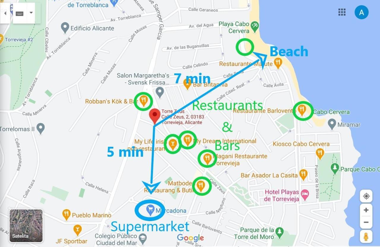 Apartamento Torre Zeus, La Mata, Torrevieja Dış mekan fotoğraf